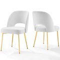 Modway Furniture Rouse Dining Room Side Chair, White EEI-4162-WHI